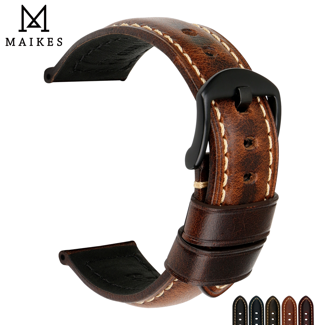 Luxury Watch Panerai - Luxury Handmade Watch Band With Butterfly