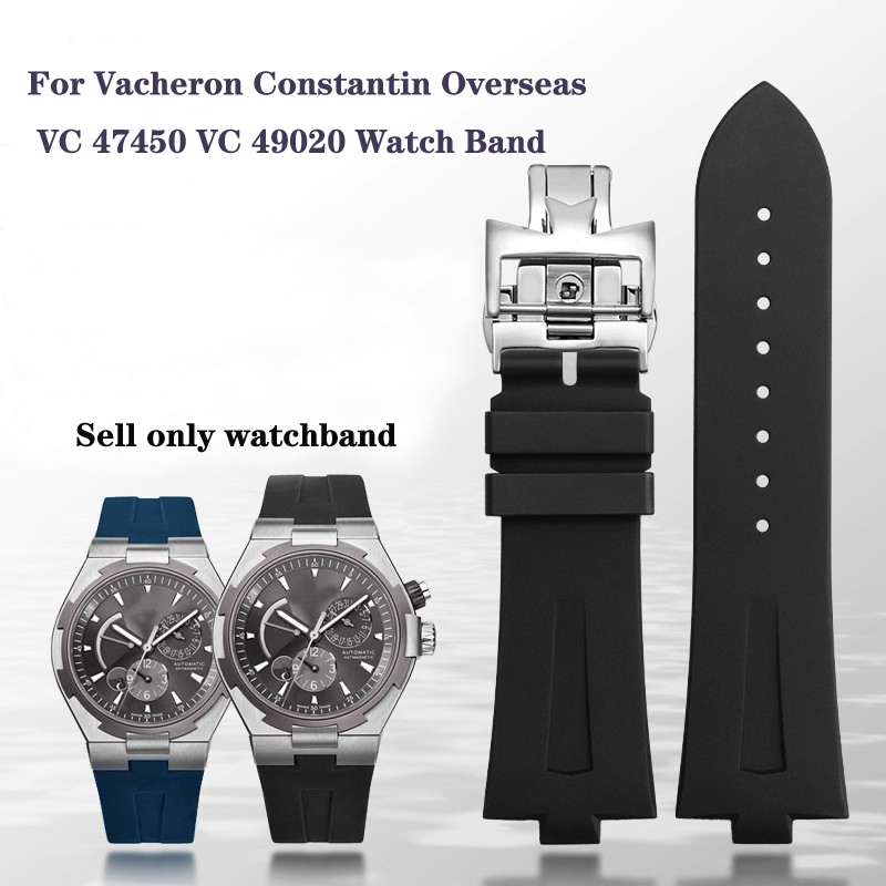 Luxury Watch Vacheron Constantin - Silicone Rubber Watch Band For Vacheron