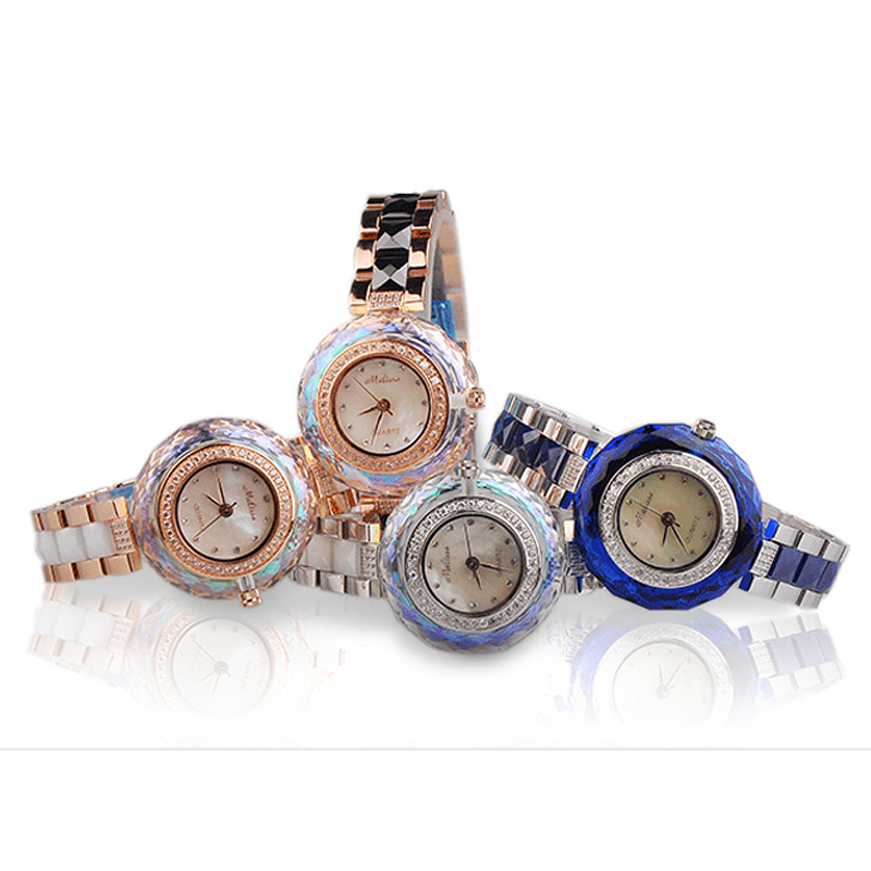 Luxury Watch Sale - SALE!!! Discount Melissa Ceramic Crystal Rotating