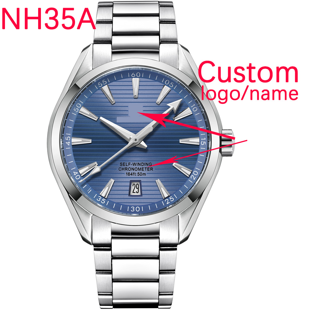 Luxury Watch News - Luxury NH35 Movt Custom Logo 41mm