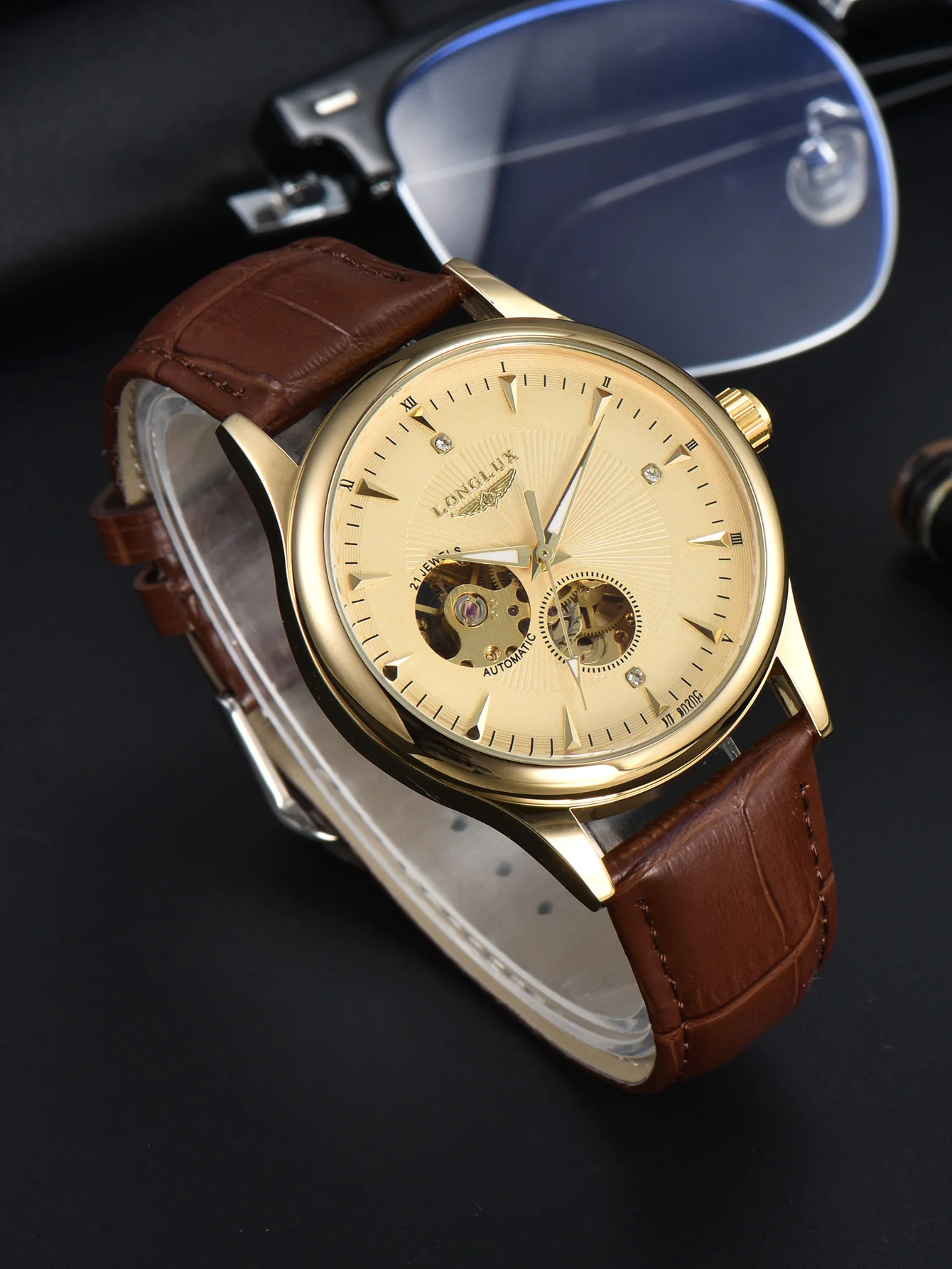 Automatic Pilot Watch - LONGLUX Automatic Watch Elegant Style Wholesale