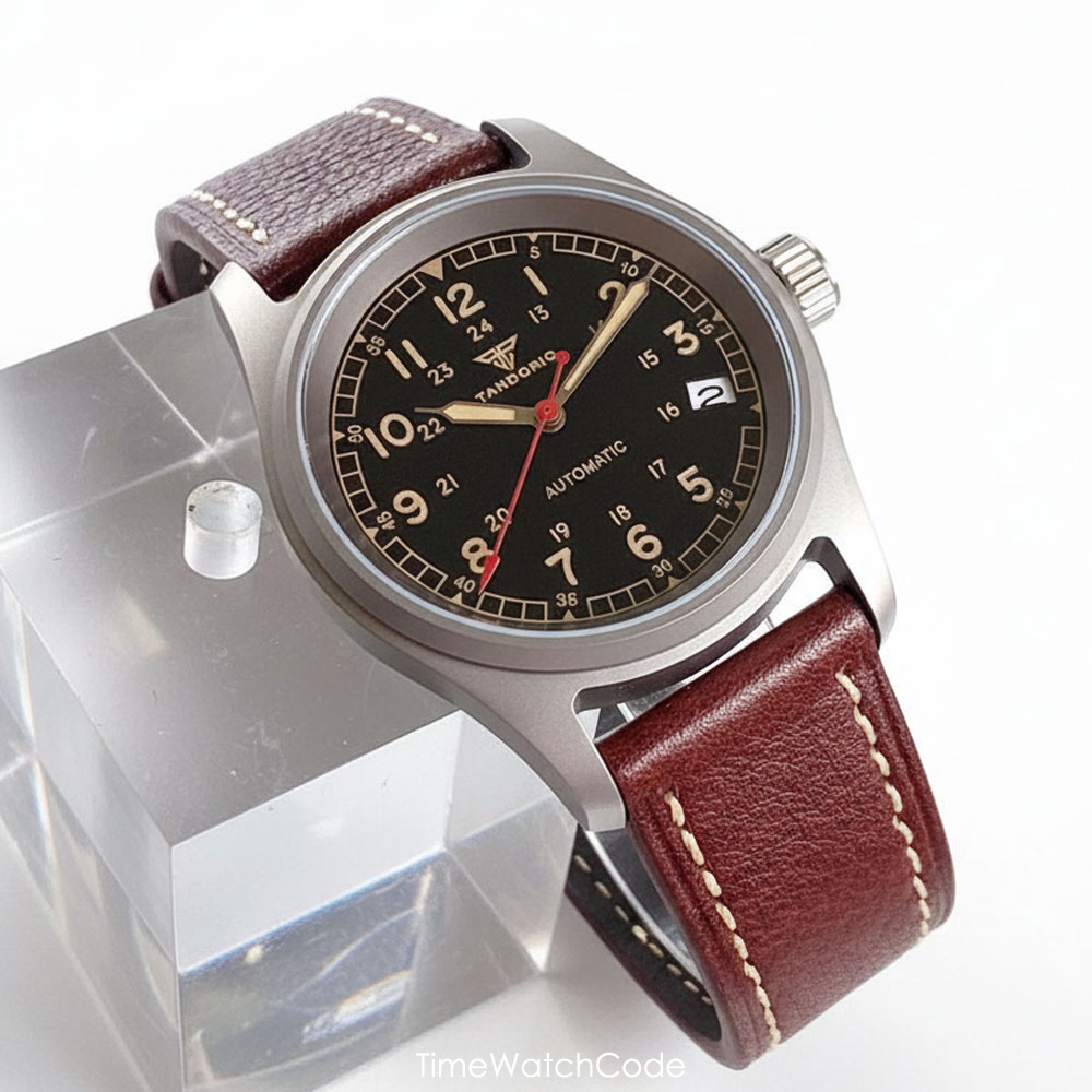 Automatic Pilot Watch - Customized Watch Titanium NH35A Automatic Watch