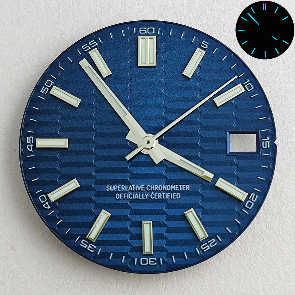 28.5mm NH35 dial NH35 hands bl - Luxury Watch With Green Dial recension och pris