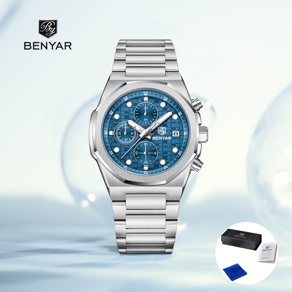 2025 New BENYAR Men's Watches  - Luxury Watch News recension och pris
