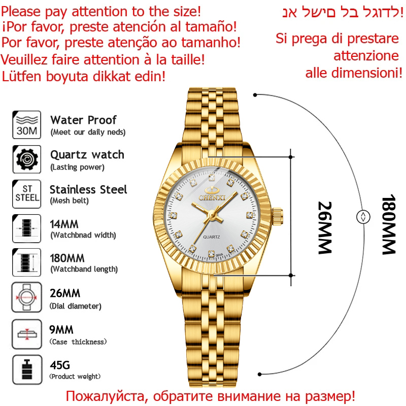CHENXI Hot Sale Luxury Women's - Luxury Watch Sale recension och pris