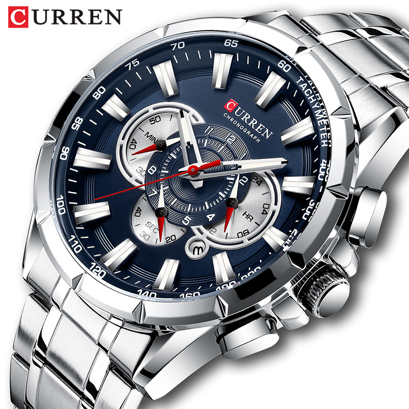CURREN Wrist Watch Men Waterpr - Luxury Watch Magazine recension och pris