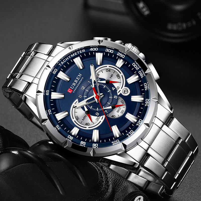 CURREN Wrist Watch Men Waterpr - Luxury Watch Magazine recension och pris
