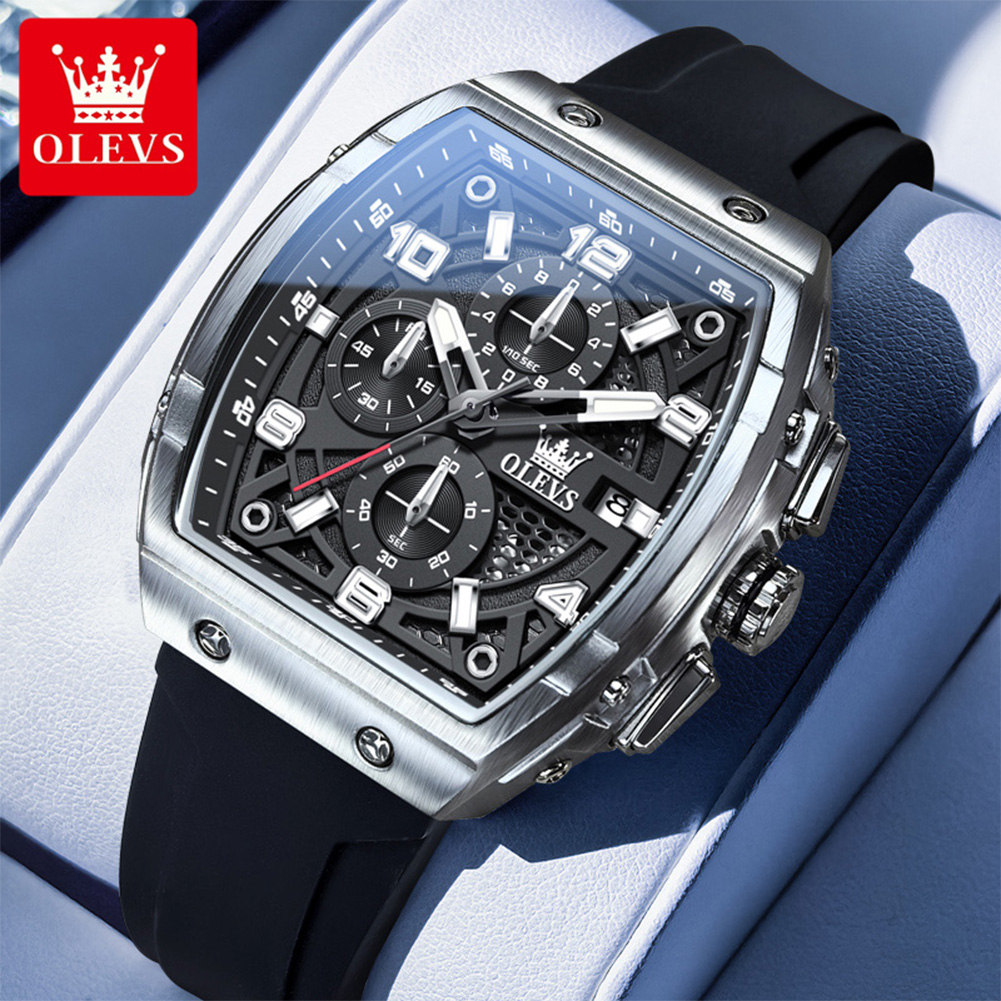 OLEVS Men Watches 2976 Luxury  - Luxury Watch Magazine recension och pris