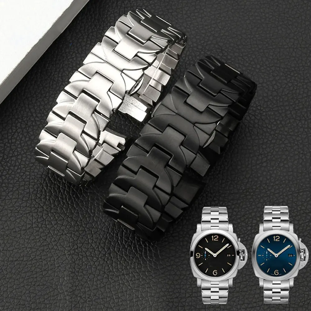 22mm 24mm Stainless Steel Brac - Luxury Watch Panerai recension och pris
