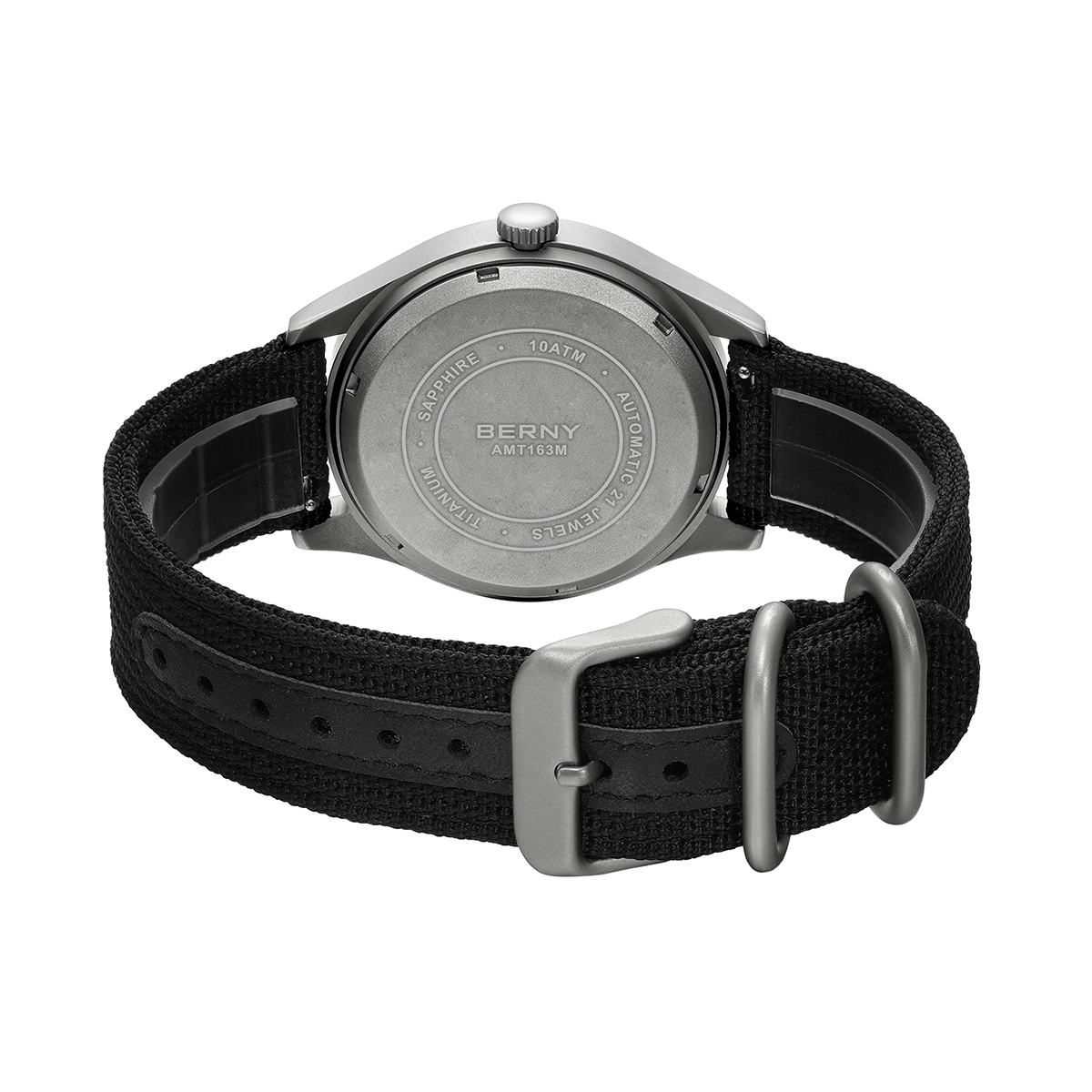 BERNY Titanium Automatic Men's - Automatic Pilot Watch recension och pris