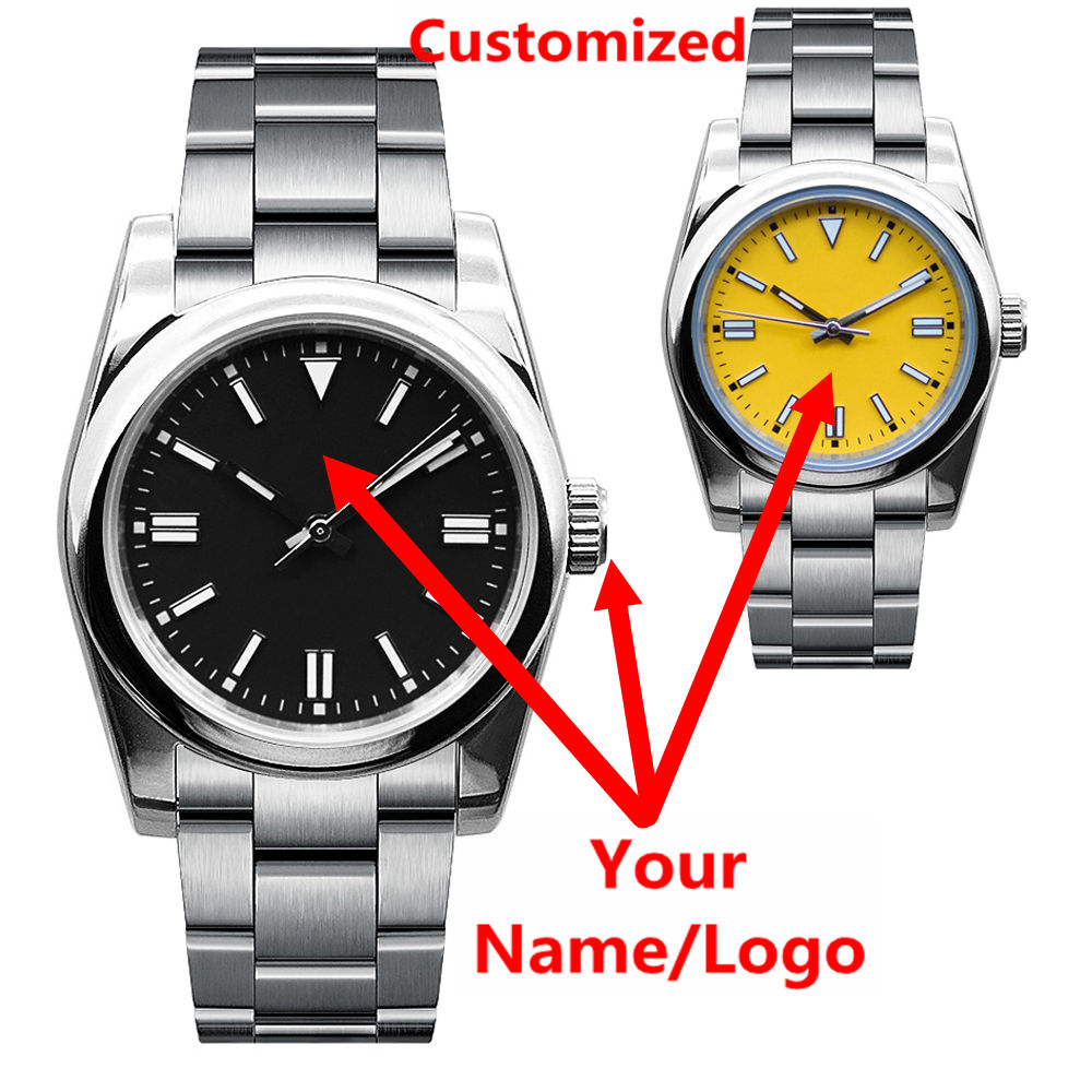 Custom Logo Mens Watch Sapphir - Luxury Watch News recension och pris