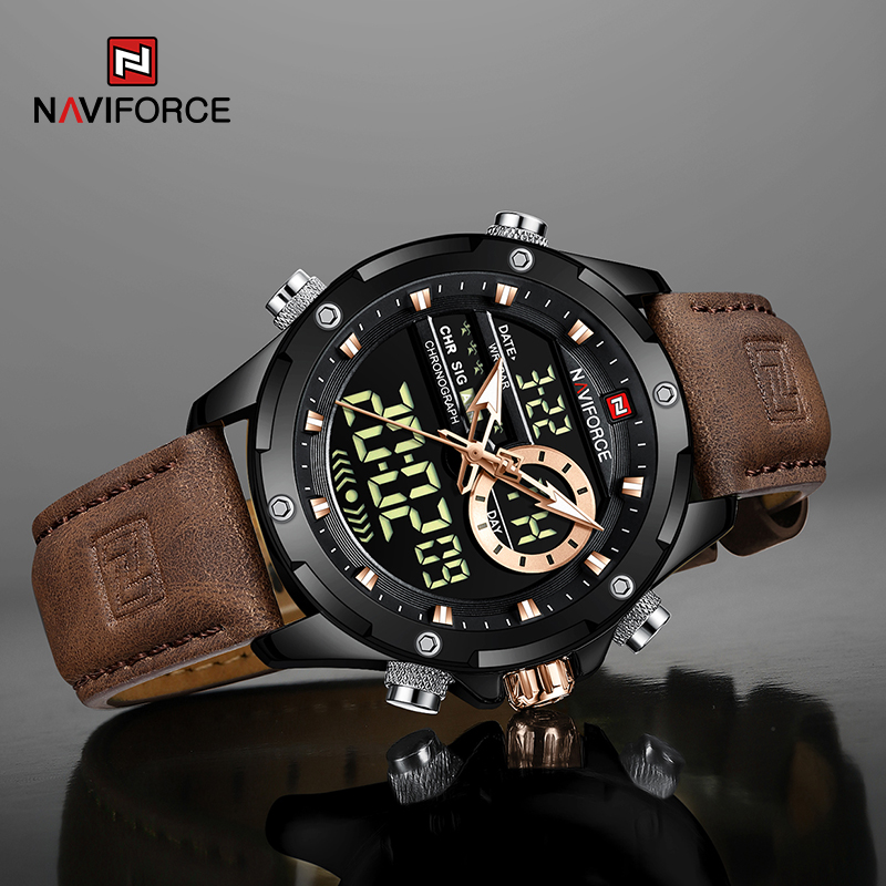New NAVIFORCE Men Watches Quar - Luxury Watch Zone recension och pris