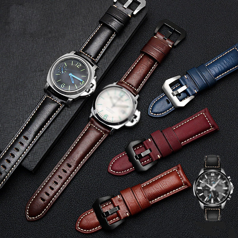 Luxury Italian Full Grain Vint - Luxury Watch Panerai recension och pris