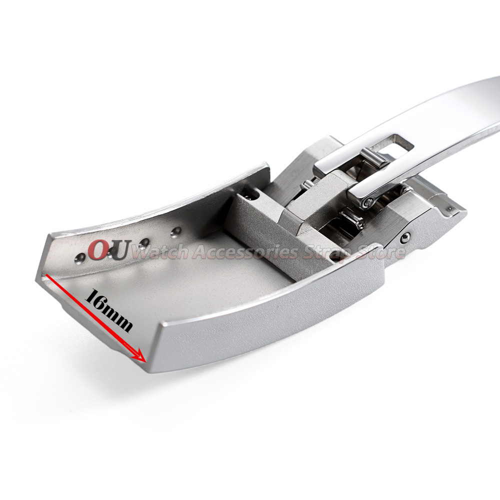 9mmx16mm Stainless Steel Deplo - Luxury Watch News recension och pris